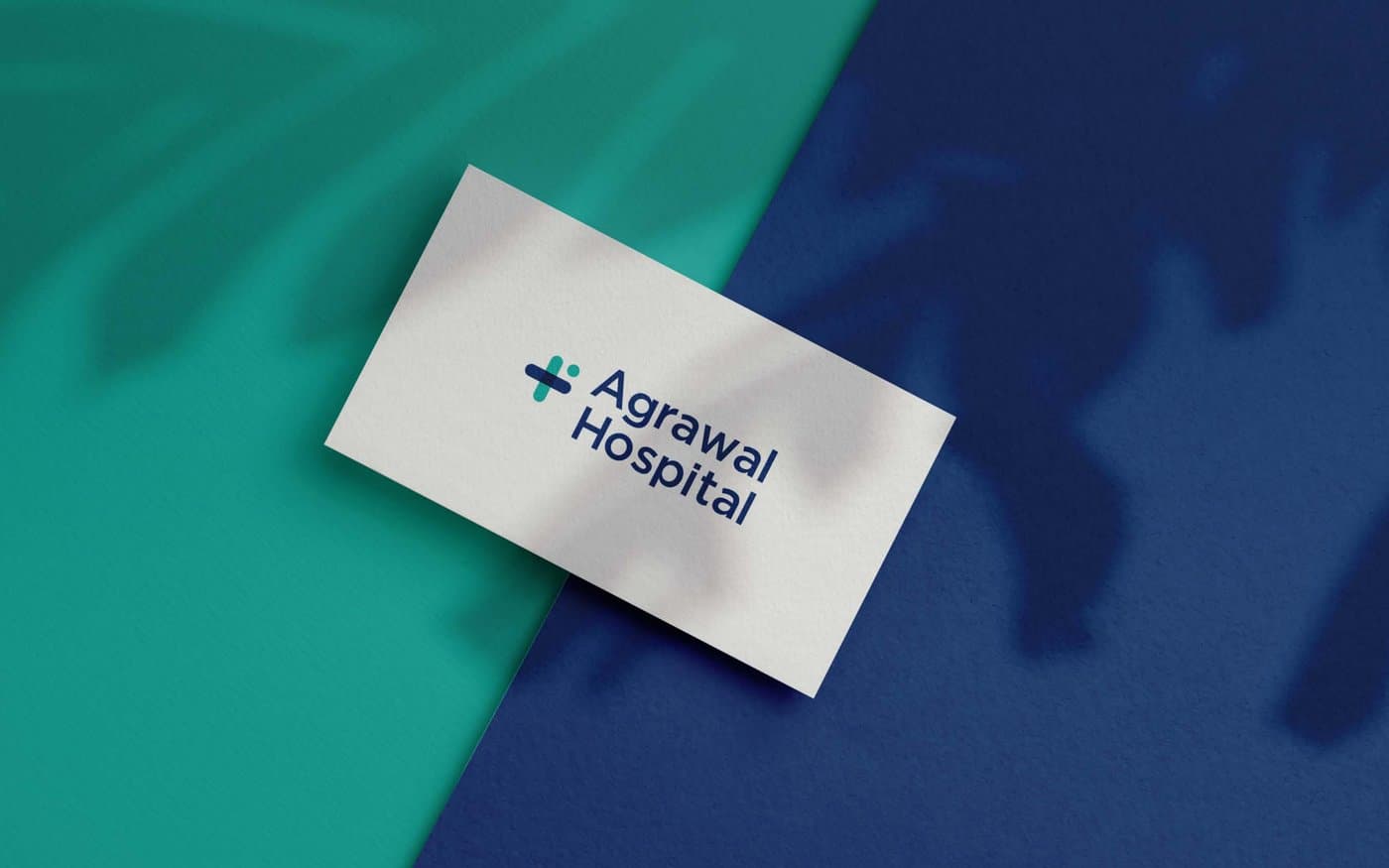 Business card and brand application mockup